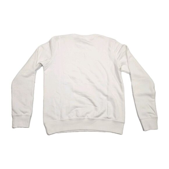 Nike Women's Sportswear Fleece Logo Sweatshirt in White/ Size XS/ DQ5832-100/New - Picture 5 of 8